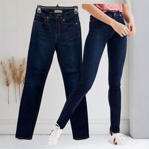 Madewell 9” High-Rise Skinny Women’s Size 25 Stretch Blue Denim Jeans